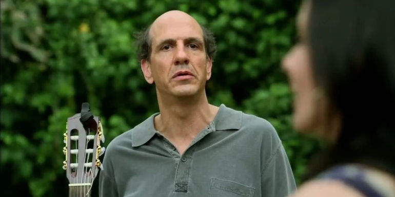 Sam Lloyd as Ted Buckland looking sad in Cougar Town