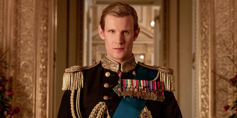 Matt Smith as Prince Philip in The Crown