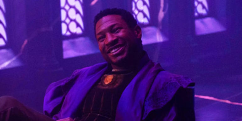 Jonathan Majors' He Who Remains smiling in Loki season 1 episode 6