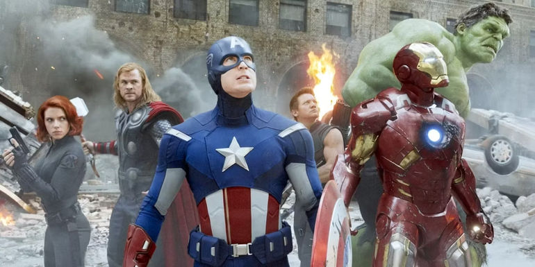 Circle scene in 2012 The Avengers