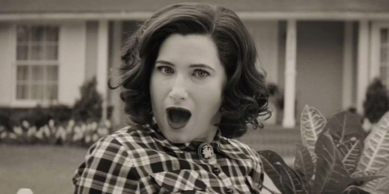 Kathryn Hahn as Agatha Harkness during WandaVision's Agatha All Along