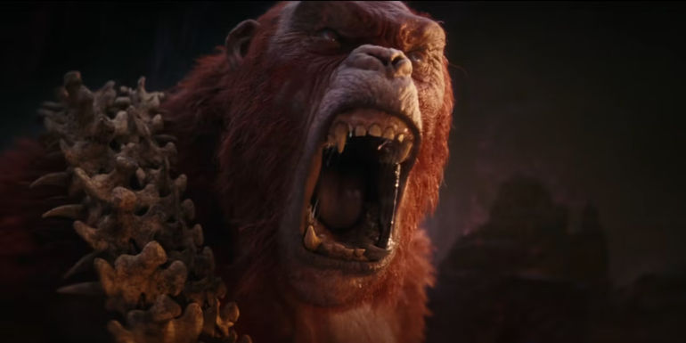 The Scar King roars in Godzilla x Kong
