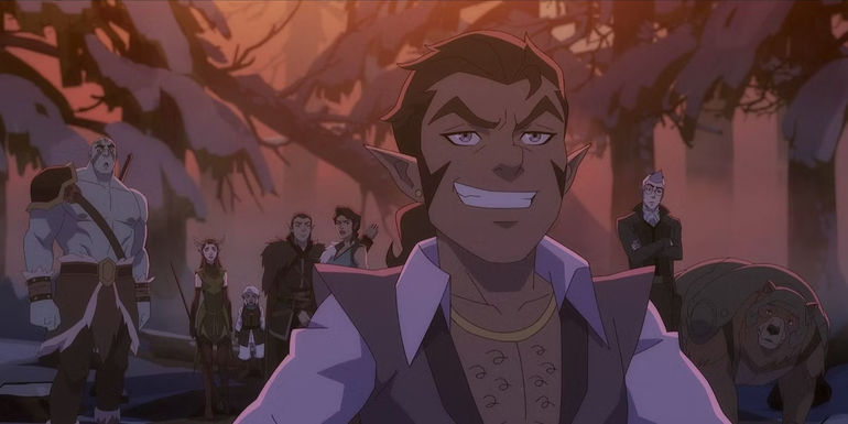 A screenshot from The Legend of Vox Machina.