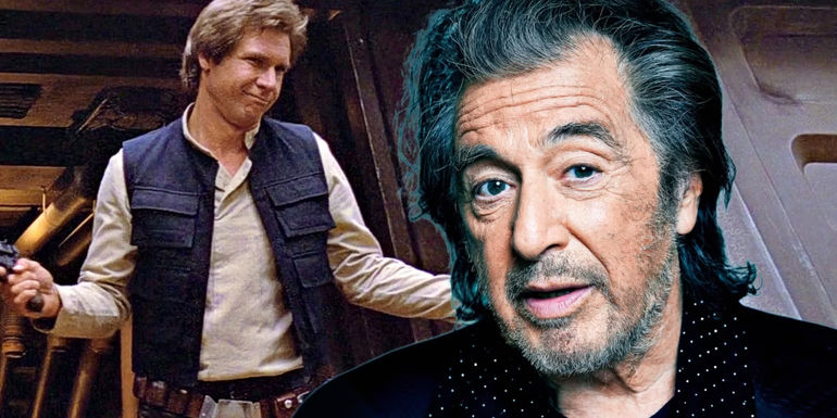 Al Pacino as Han Solo in Star Wars