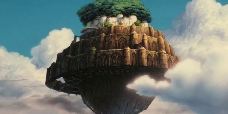 Laputa the Castle in the Sky.