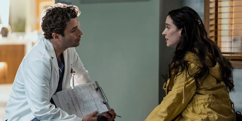 Dr. Gamelli with Macchiarini's patient in Dr. Death season 2