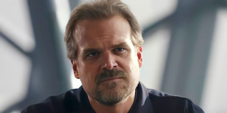 David Harbour as Jack Salter in Gran Turismo