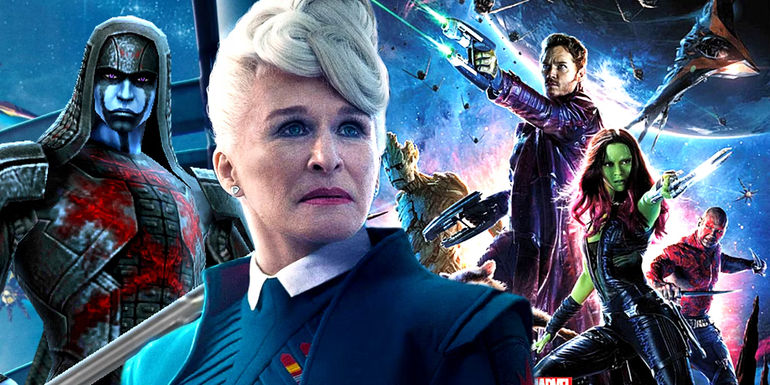 Ronan and the Nova Corps in the MCU's Guardians of the Galaxy