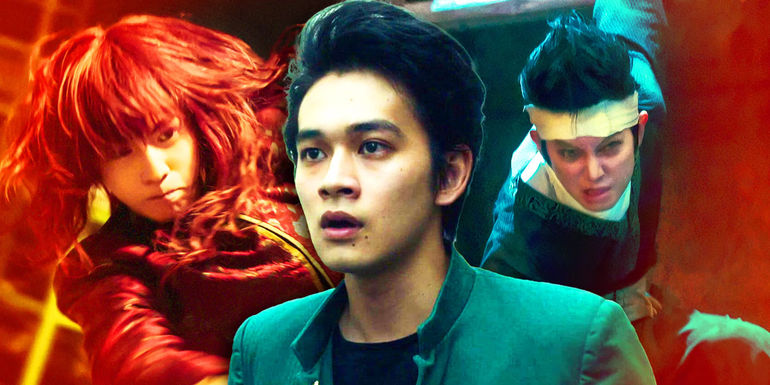 Kurama, Yusuke, and Hiei in Yu Yu Hakusho live-action
