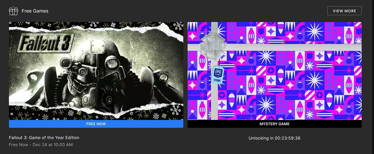 epic games store fallout 3