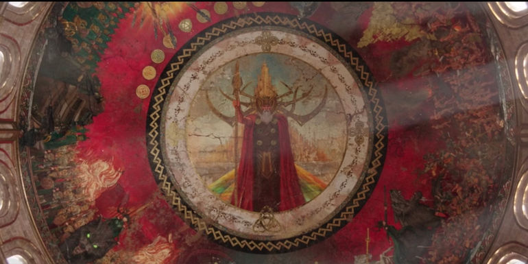 Thor Ragnarok Throne Room Ceiling
