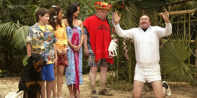 Randy Quaid's Eddie and his family in National Lampoon's Christmas Vacation 2