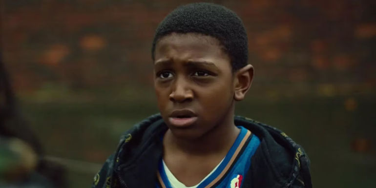 Stefan looking upset in Top Boy.