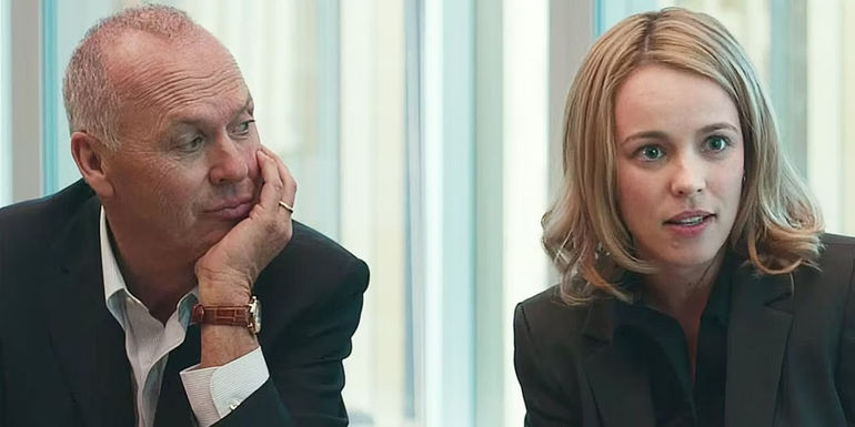 Walter and Sacha in a meeting in Spotlight