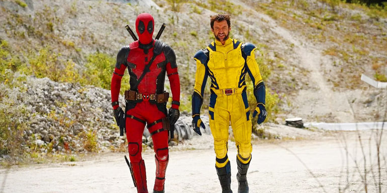 Deadpool (Ryan Reynolds) and Wolverine (Hugh Jackman) in the first Deadpool 3 official image