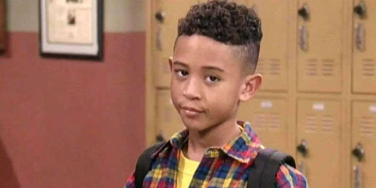 TJ in school in Smart Guy