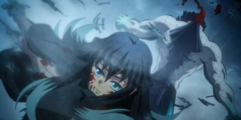 Demon Slayer: Mist Hashira Muichiro Tokito defeats Upper Five demon Gyokko.