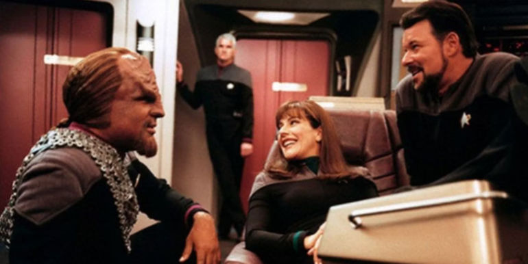 Star Trek Worf Riker Troi