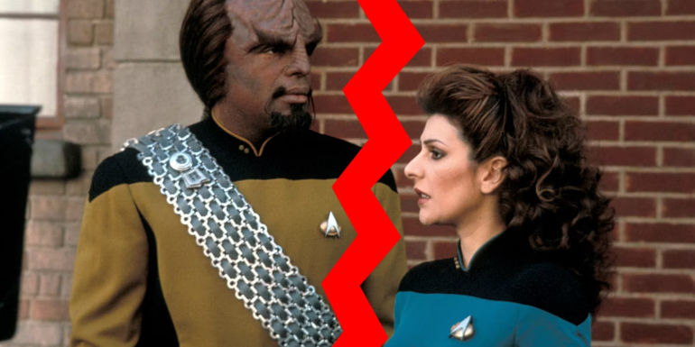 Star Trek Worf Troi