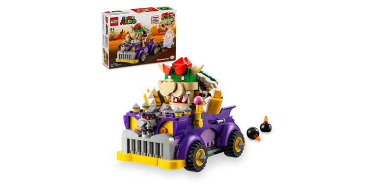 LEGO Bowser with car and box