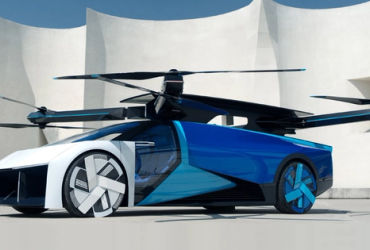 Cận cảnh Xpeng AeroHT – Siêu xe điện bay tại CES 2024: Thiết kế thể thao, cánh quạt ẩn trong thân xe