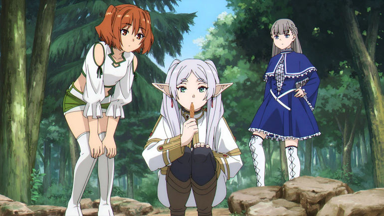 Frieren: The Commencement of the First Class Mage Exam as the Elven Mage Convenes with her New Team