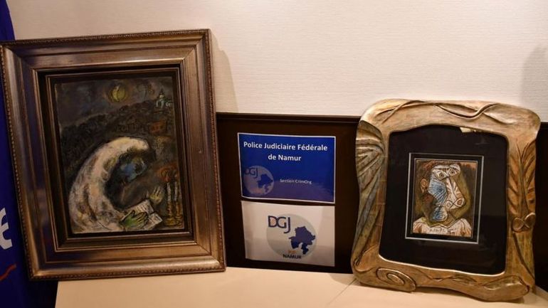 Stolen Picasso and Chagall Paintings Found in Belgian Basement