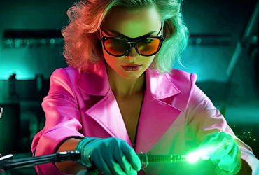 Barbie's Explosive Style: Unleashing Nuclear Power with Flair!