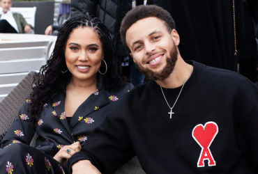 Ayesha Curry Slays in a Sheer-Sleeve Black Dress — Get the Look