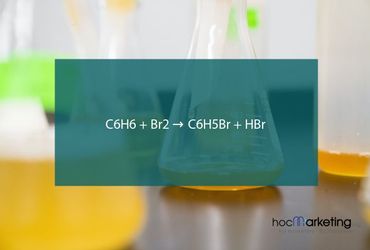 C6H6 + Br2 → C6H5Br + HBr
