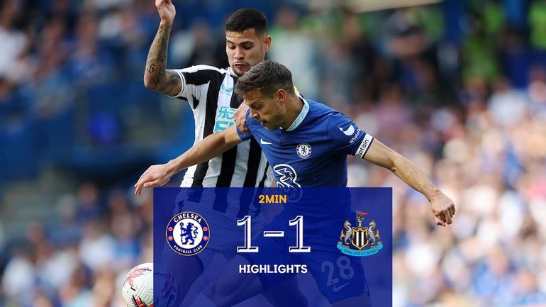 Newcastle 1-1 Chelsea: Nicolas Jackson scores again but Miguel Almiron  earns draw on return to Atlanta, Football News