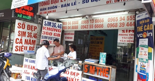 Giải quyết xong các thuê bao sở hữu trên 10 SIM trước hẹn vào cuối tháng 8/2023