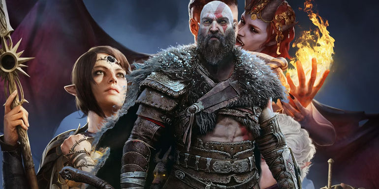 Baldur's Gate 3: Unleashing the God of War as a Gnome - Epic Kratos Character Build!