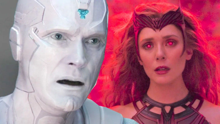 Mind-Bending Marvel Plot Twist Unveiled: Scarlet Witch and White Vision Unite in WandaVision Concept Art!