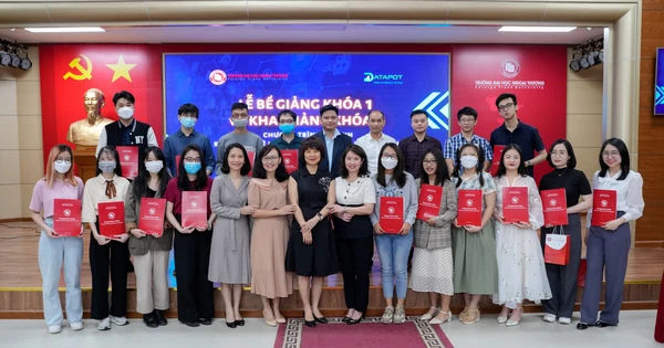 Datapot và trường Đại học Ngoại Thương cùng nhau đào tạo chuyên gia Dữ liệu hàng đầu