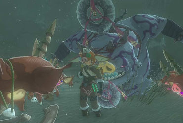 Unleashing Chaos: Player Summons a Bokoblin to Conquer the Great Sky Island