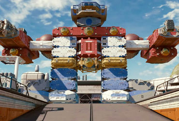 Mind-Blowing Starfield Player Crafts Unreal Galaxy Express Locomotive