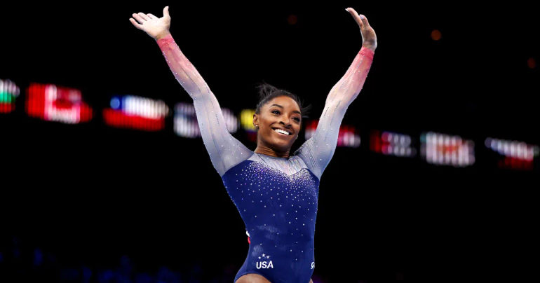 Simone Biles Shatters Stereotypes by Excelling in Both Love and Gymnastics