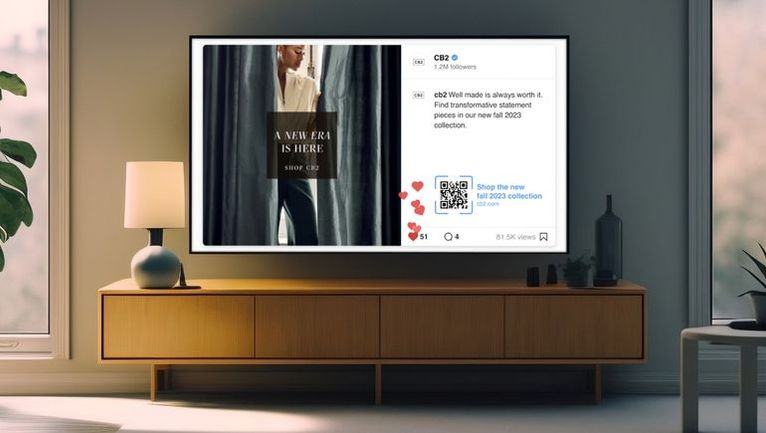 Unveiling the Genius: CB2's Game-changer in Utilizing Social Content for Irresistible CTV Ads