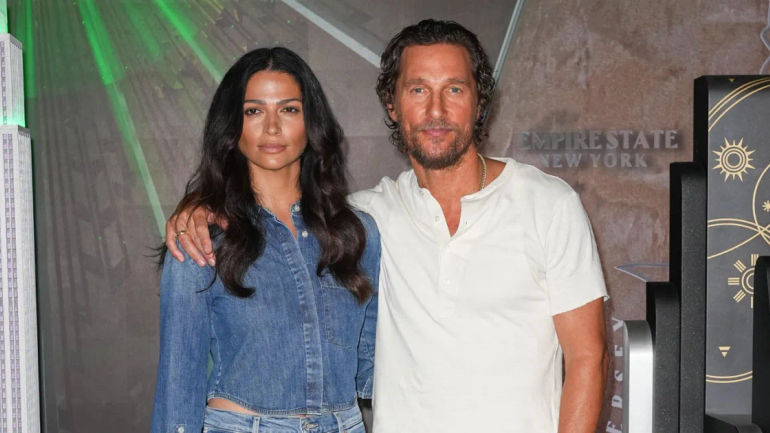 Matthew McConaughey and Camila Alves Go Pantless for Pantalones Tequila Campaign