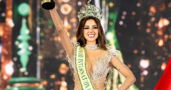 Nhan sắc rực rỡ của người đẹp Peru vừa đăng quang Miss Grand International 2023