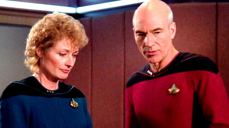 Patrick Stewart's Hilarious Kindness towards Dr Crusher's Star Trek: TNG Successor