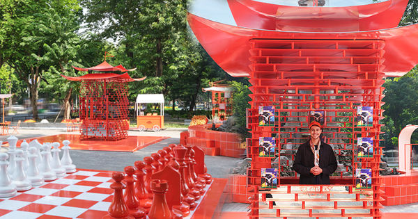 Lần đầu xuất hiện tại Hà Nội, mảng Kiosk Le Monde d’Hermès gây ấn tượng: Thật quá tuyệt!