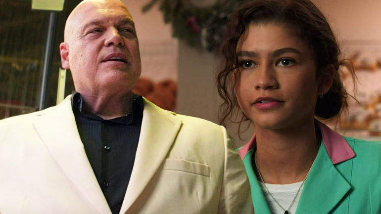 Epic Showdown: Kingpin Confronts MJ in Intense Spider-Man 4 Fan Poster