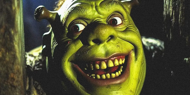 Homer Simpson, Shrek, & Other Cartoon Characters Transformed into Nightmarish Beings through Realistic Art