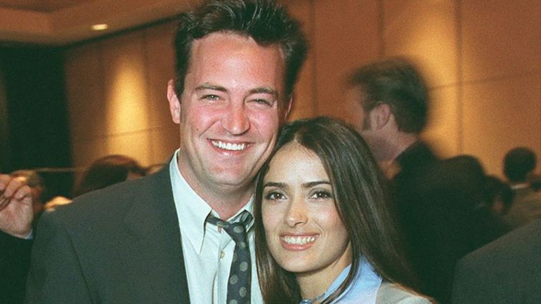 Salma Hayek Reflects on the Significance of Filming Fools Rush In with Matthew Perry in Touching Tribute