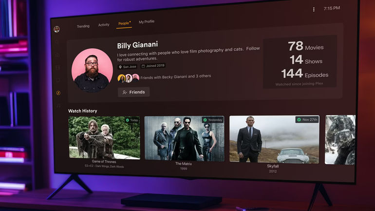 Enabling Users to Explore Shared Streaming Activity: Introducing Plex Discover Together