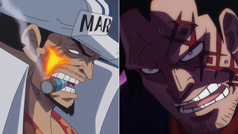 One Piece chapter 1097 hints at an epic clash between Dragon and Akainu