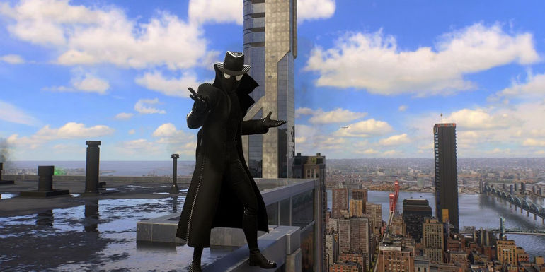 Spider-Man 2 Player Crafts Breathtaking Spider-Noir Universe