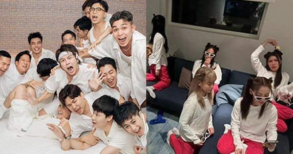 Bữa tiệc độc thân của Puka - Gin Tuấn Kiệt: Trường Giang và các sao nam phô diễn tấm ảnh lầy lội, các cô gái vẫn âm mưu đằng sau